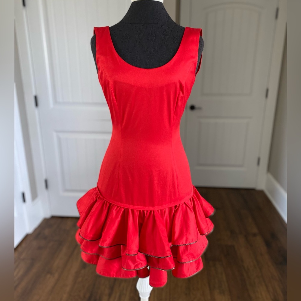 NWT Moschino Deadstock Ruffle Dress